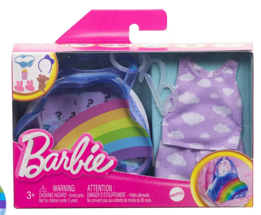 Barbie geanta de lux cu tinuta si accesorii , HJT48