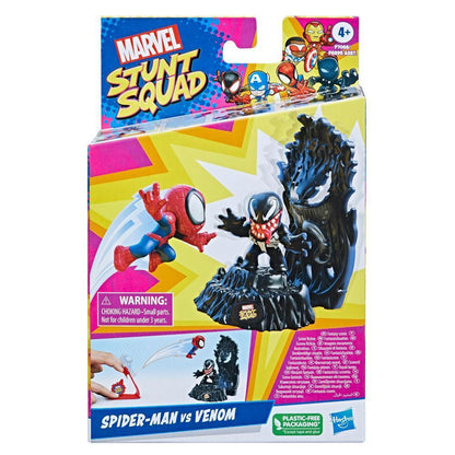 Set 2 figurine Marvel Stunt Squad - Spider-Man vs Venom