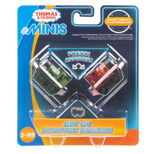 Set 2 trenulete Minis Light-Up, Thomas & Friends - James and Emily