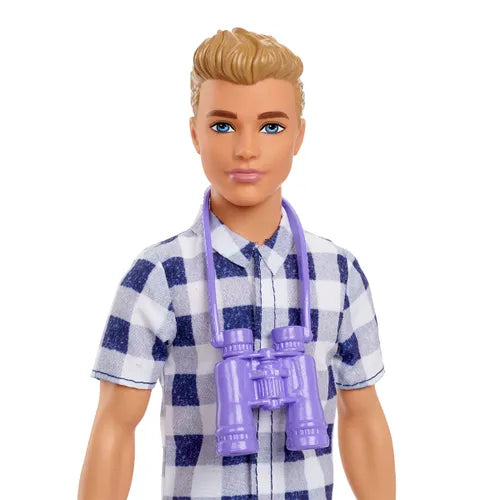 Papusa Barbie - Camping Ken, cu accesorii