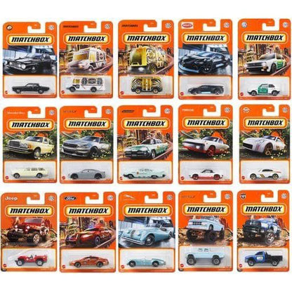 Masinuta metalica, Matchbox - asoratat.