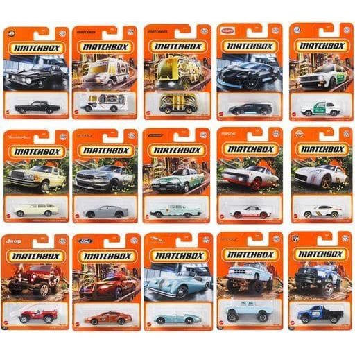 Masinuta metalica, Matchbox - asoratat.