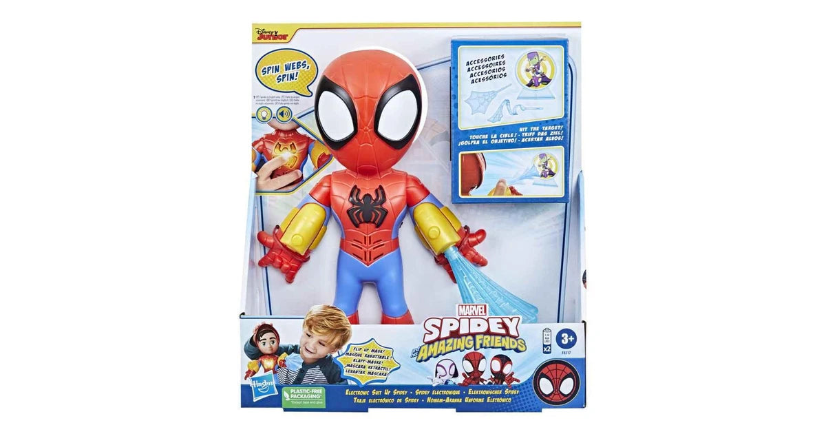 Figurina Spidey Electronic Suit Up