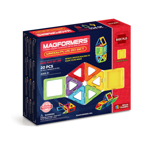 Joc magnetic de constructie Magformers - 20 piese