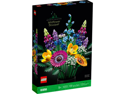 LEGO® Icons Creator Expert - Buchet de flori de camp 10313, 939 piese