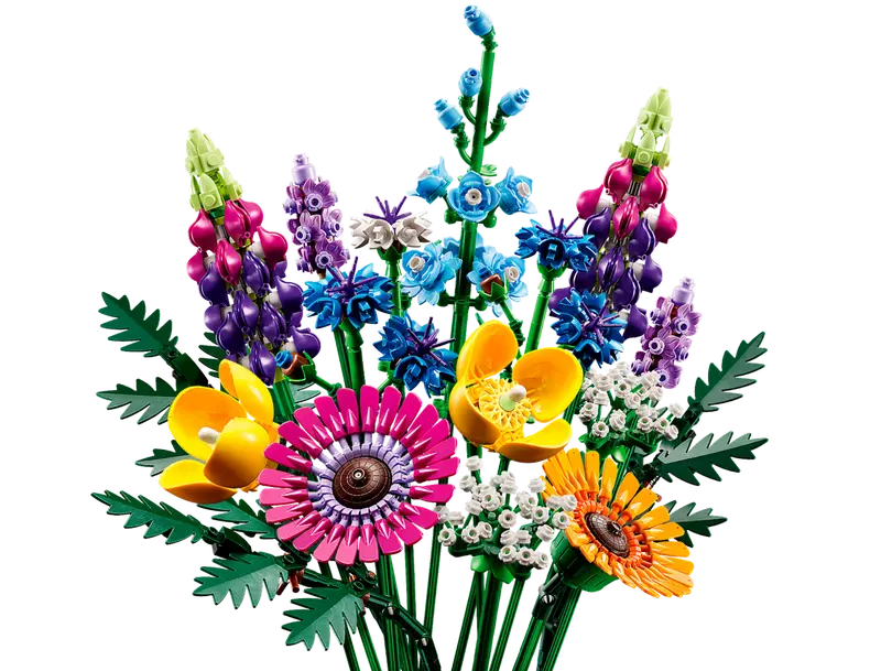 LEGO® Icons Creator Expert - Buchet de flori de camp 10313, 939 piese