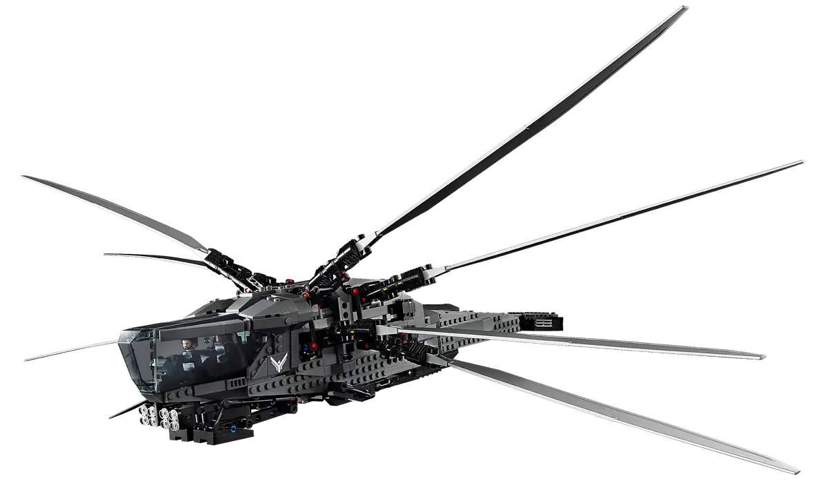 LEGO® Icons Creator Expert - Dune Atreides Royal Ornithopter 10327, 1369 piese