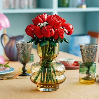 LEGO® Icons Creator Expert - Buchet de trandafiri 10328, 822 piese