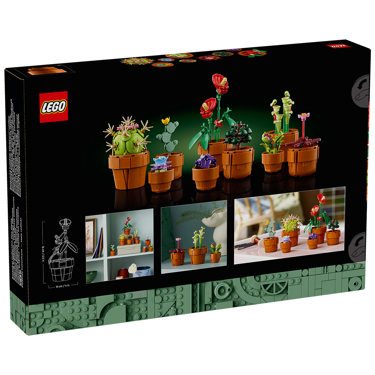 LEGO® Icons Creator Expert - Plante de mici dimensiuni 10329, 758 piese