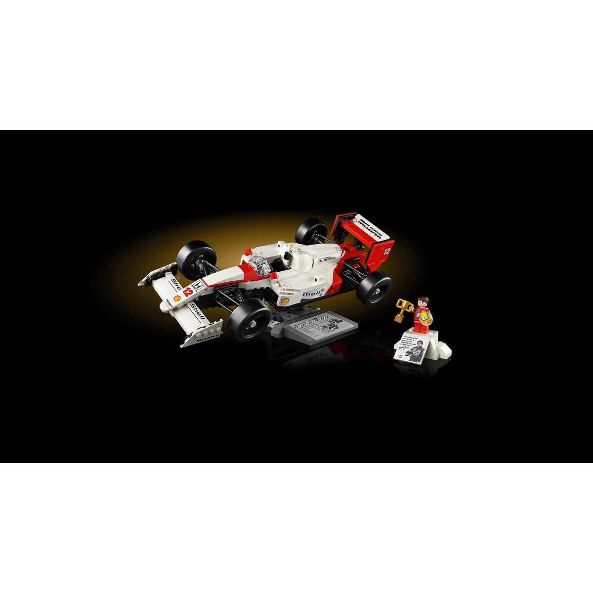 LEGO® Icons Creator Expert - McLaren MP4/4 si Ayrton Senna 10330, 693 piese