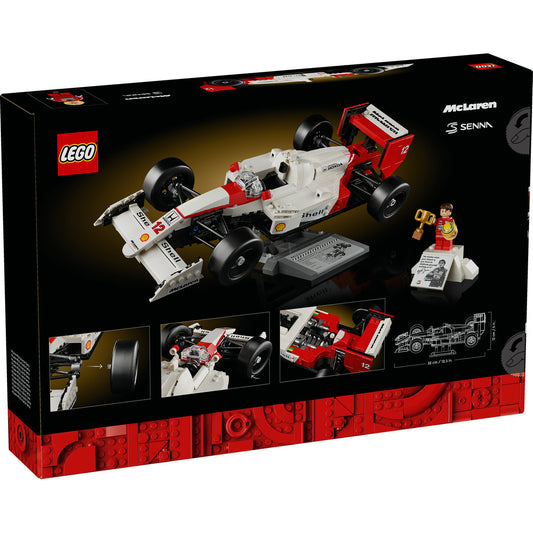 LEGO® Icons Creator Expert - McLaren MP4/4 si Ayrton Senna 10330, 693 piese