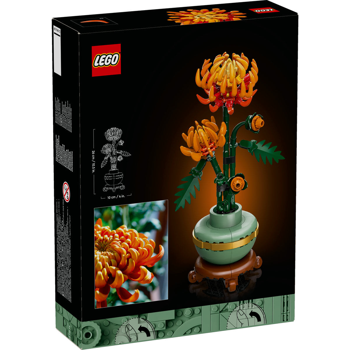 LEGO® Icons - Crizantema 10368, 278 piese