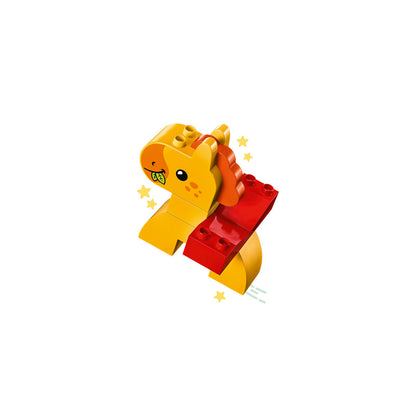 LEGO® DUPLO® - Tren cu animale 10412, 19 piese