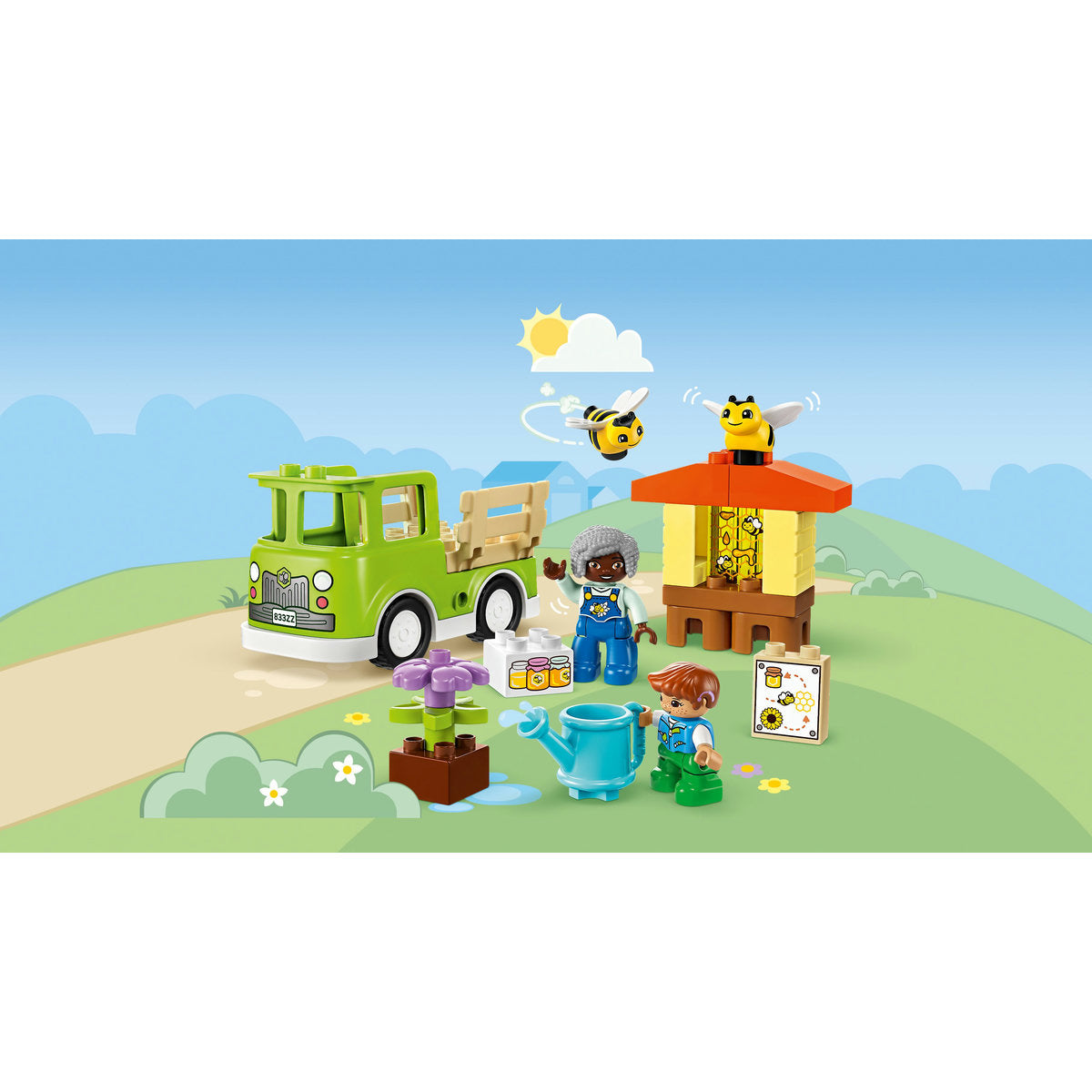 LEGO® DUPLO® - Ingrijirea albinelor si stupilor 10419, 22 piese