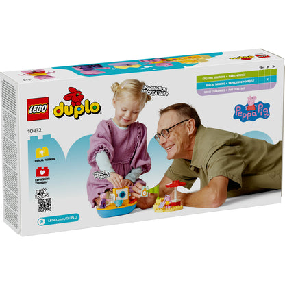 LEGO® DUPLO® - Excursia cu barca a Purcelusei Peppa 10432, 23 piese