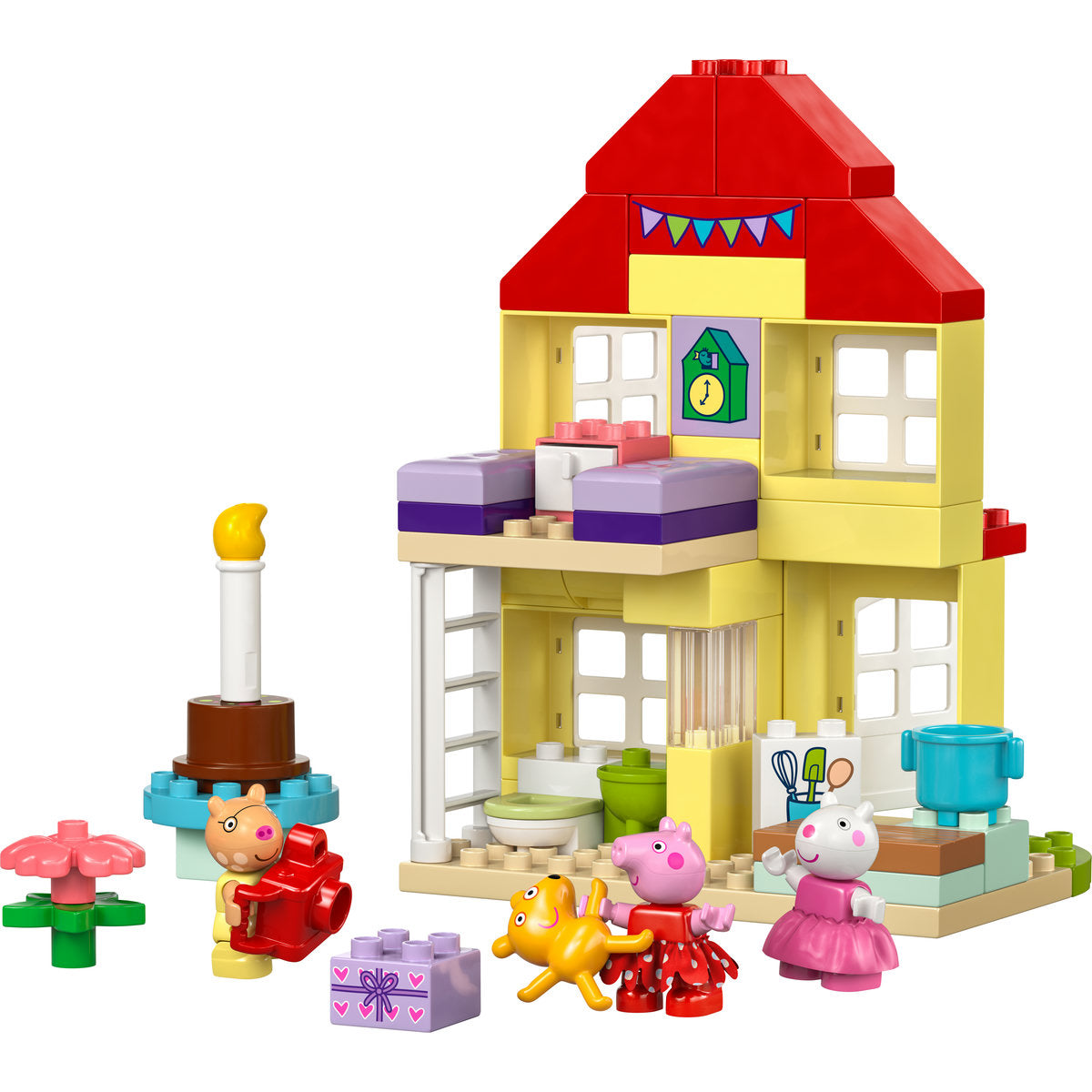 LEGO® DUPLO® - Casa aniversara a Purcelusei Peppa 10433, 59 piese