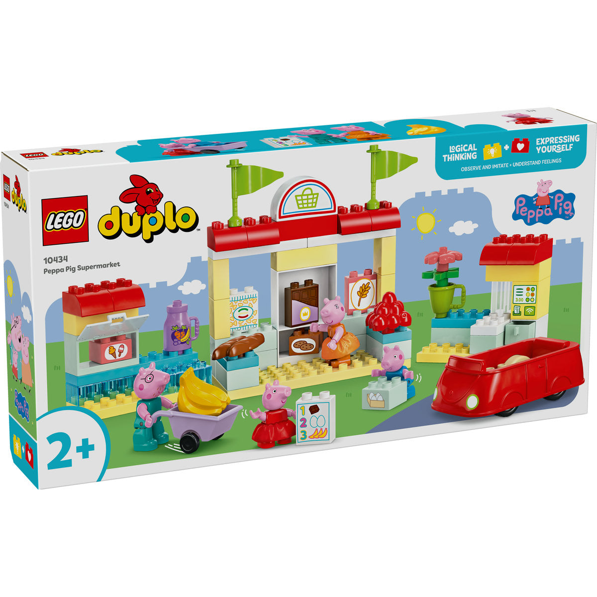 LEGO® DUPLO® - Supermarketul Purcelusei Peppa 10434, 70 piese