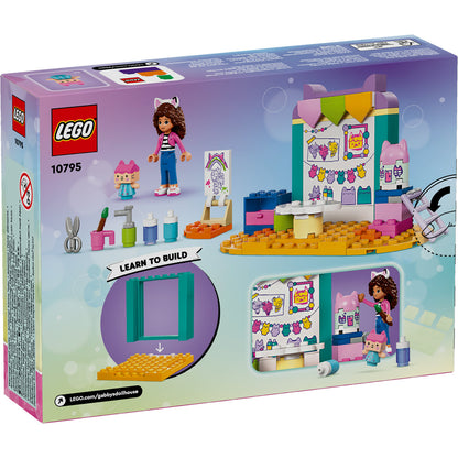 LEGO® Gabby's Dollhouse - Creatii mestesugite cu Bebe Cutiuta 10795, 60 piese