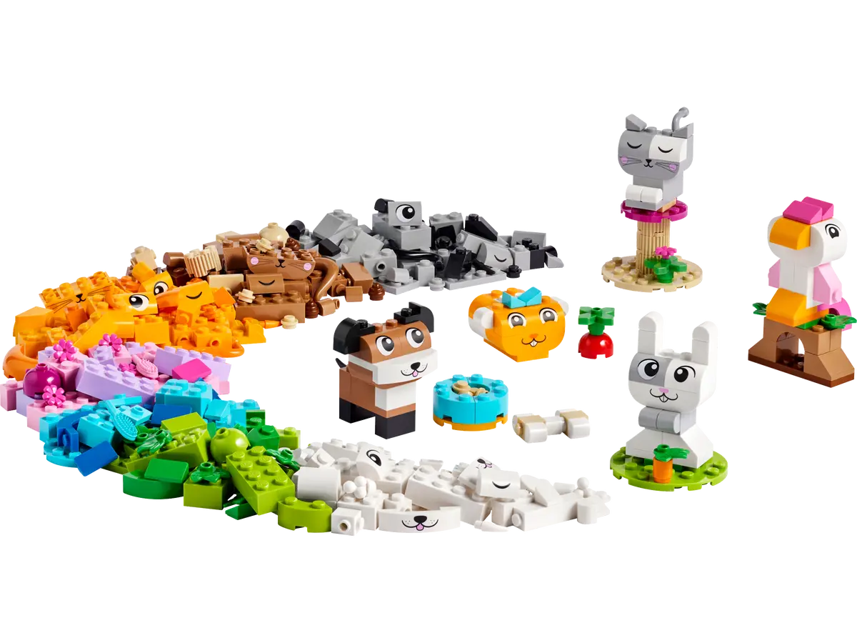 LEGO® Classic - Animalute creative 11034, 450 piese