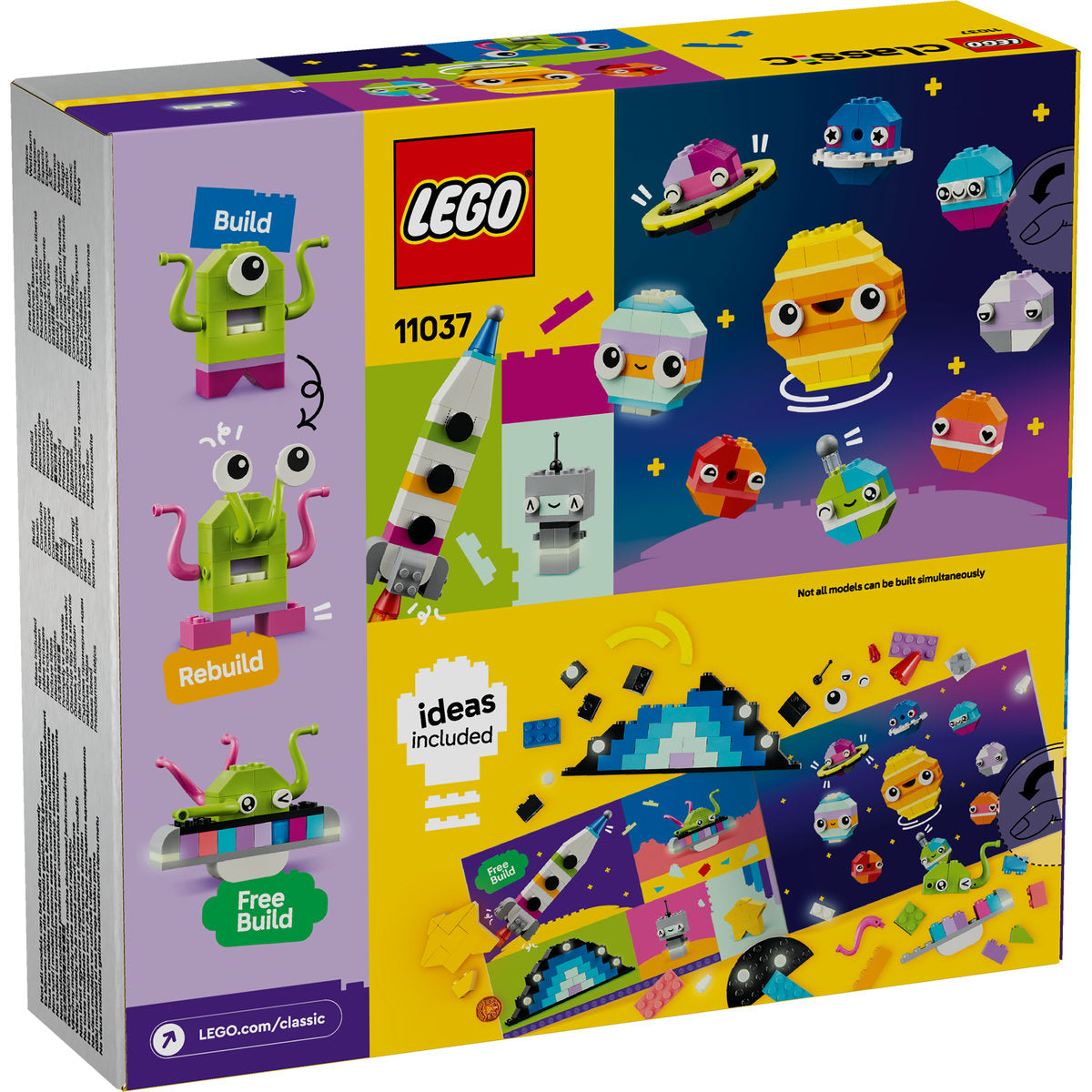 LEGO® Classic - Planete creative 11037, 450 piese