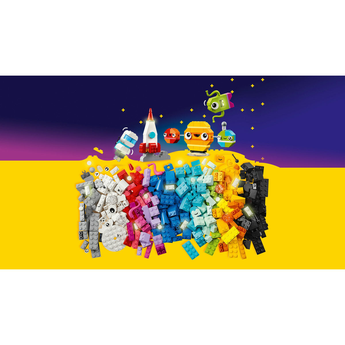 LEGO® Classic - Planete creative 11037, 450 piese