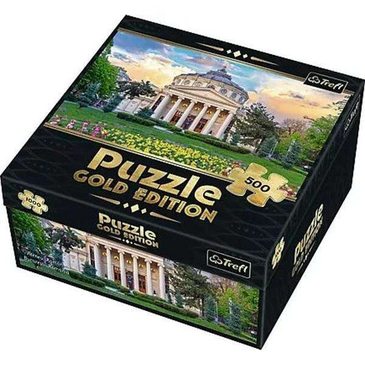 Puzzle Gold 500 piese - Atheneul Roman, Bucuresti