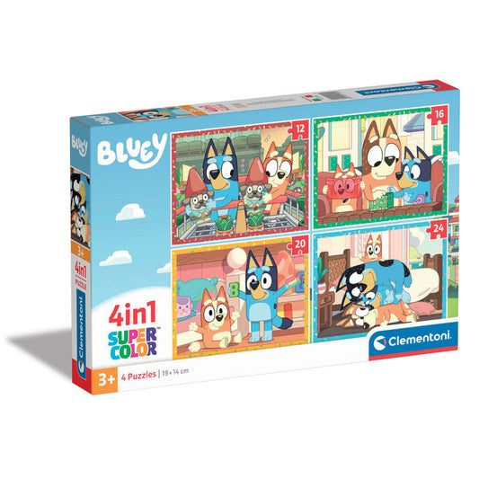 Puzzle 4 In 1 - Bluey