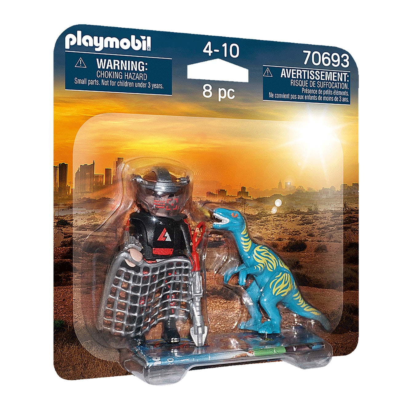 Set 2 Figurine - Dinozaur Si Cercetator