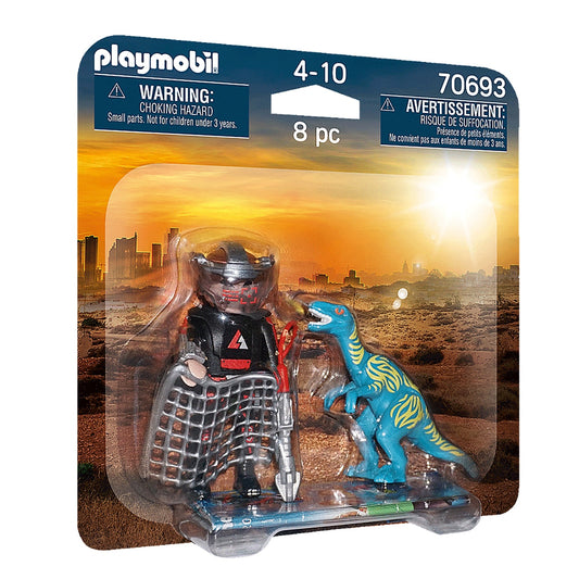 Set 2 Figurine - Dinozaur Si Cercetator