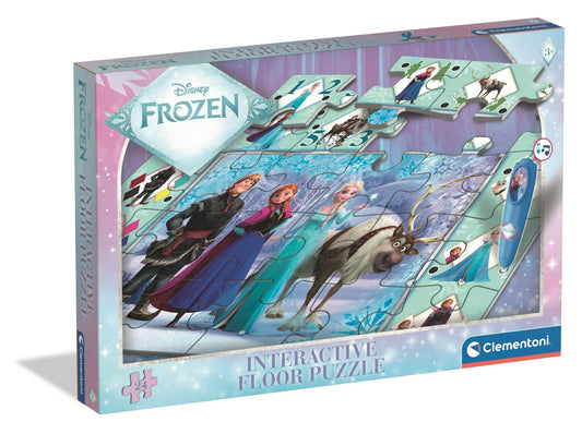 Covor Puzzle Interactiv - 24 piese - Frozen