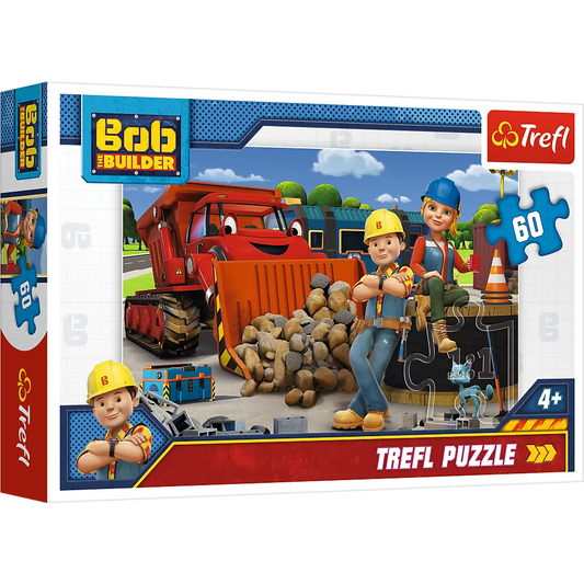 Puzzle 60 piese - Bob si Wendy - Bob the Builder