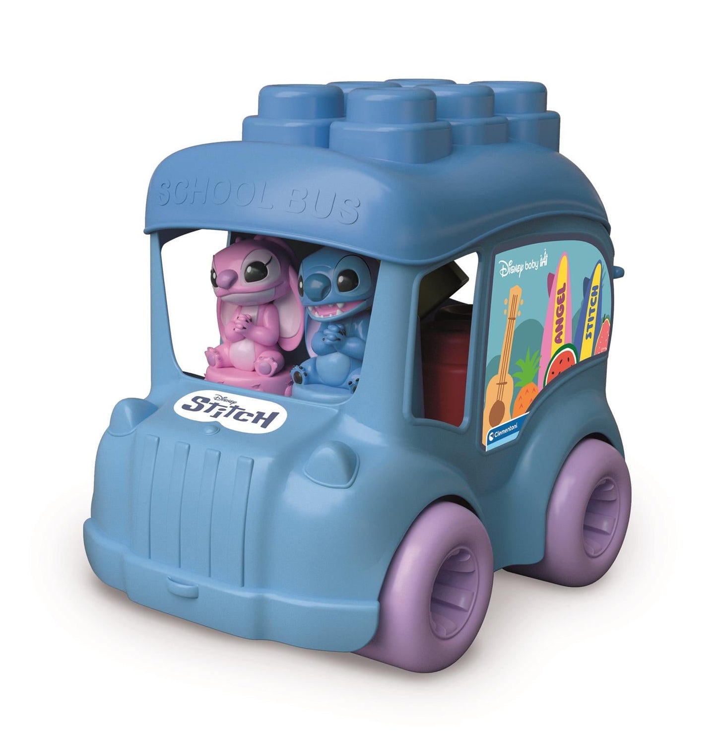 Soft Clemmy - Stitch Activity Bus