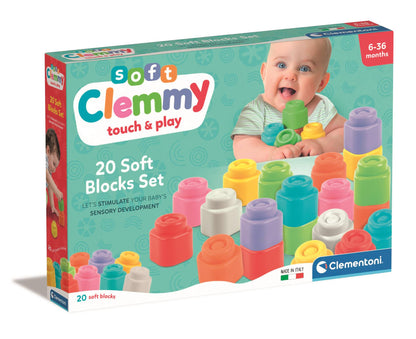 Clemmy - 20 Soft Blocks Set