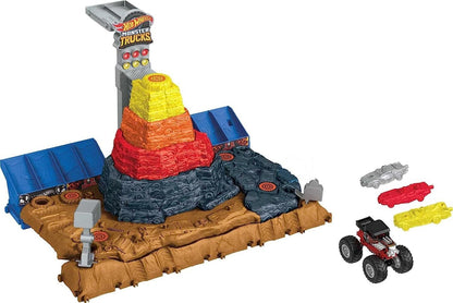 Set de joaca Hot Wheels Monster Trucks - Arena Smashers, Bone Shaker