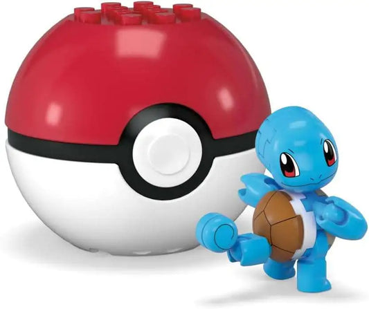 Mega Construx Pokemon Pokeball - Squirtle, 17 piese