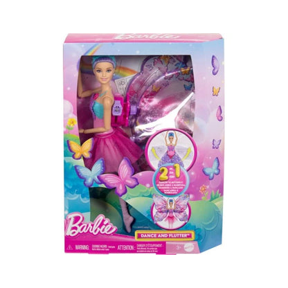 Barbie Dreamtopia Papusa 2 in 1 balerina fluture