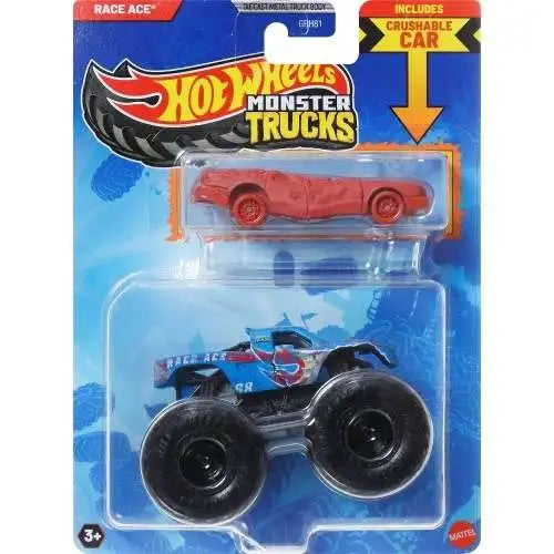 Masinuta Monster Trucks 1:64 - Race Ace