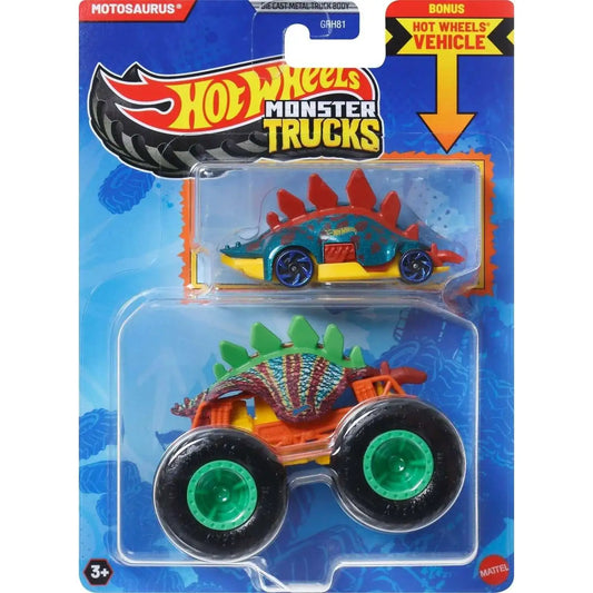 Masinuta Monster Trucks 1:64 - Motosaurus