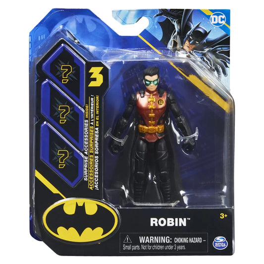 Figurina DC Comics articulata 10 cm cu 3 accesorii - Robin