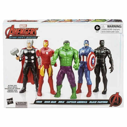 Set 5  Figurine Hasbro Marvel Avengers, 15cm