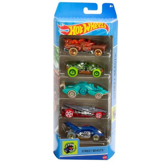 Masinute Hot Wheels 5 buc. - Street Beasts