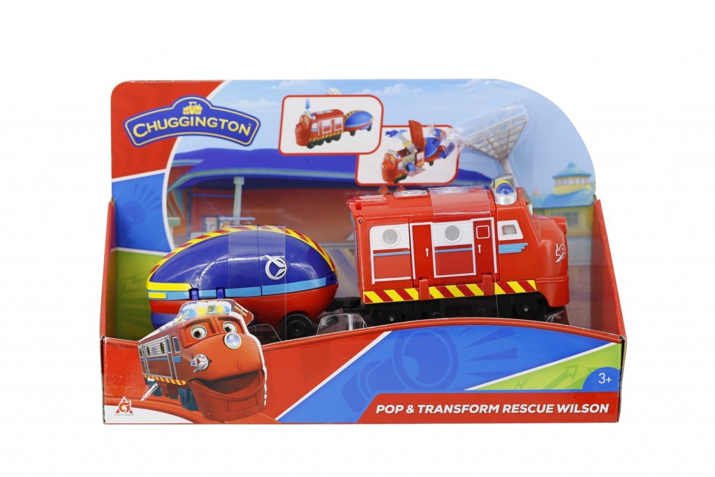 CHUGGINGTON POP & TRANSFORM RESCUE WILSON