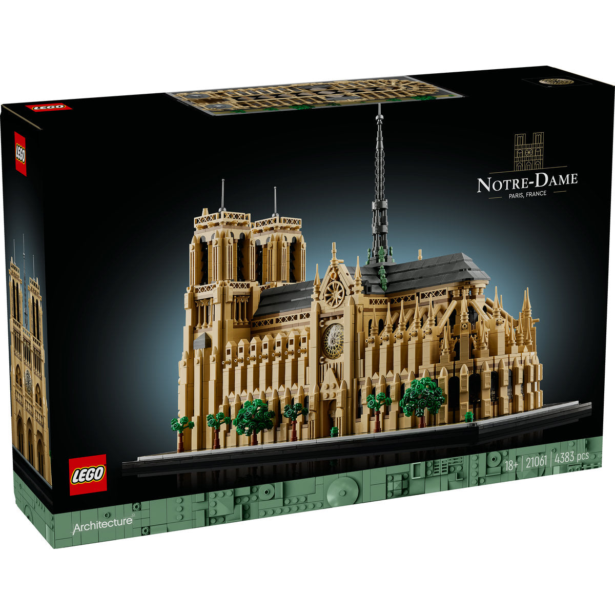 LEGO® Architecture - Notre-Dame de Paris 21061, 4383 piese