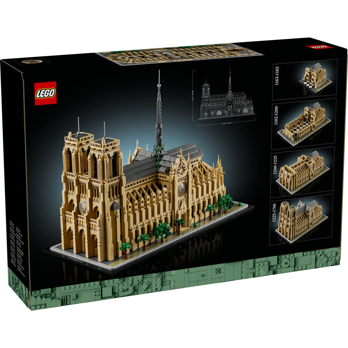 LEGO® Architecture - Notre-Dame de Paris 21061, 4383 piese