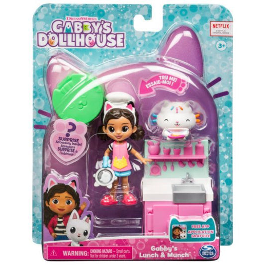 Set de joaca Gabby's Dollhouse, Cat-tivity Pack - Bucătarul Gabby