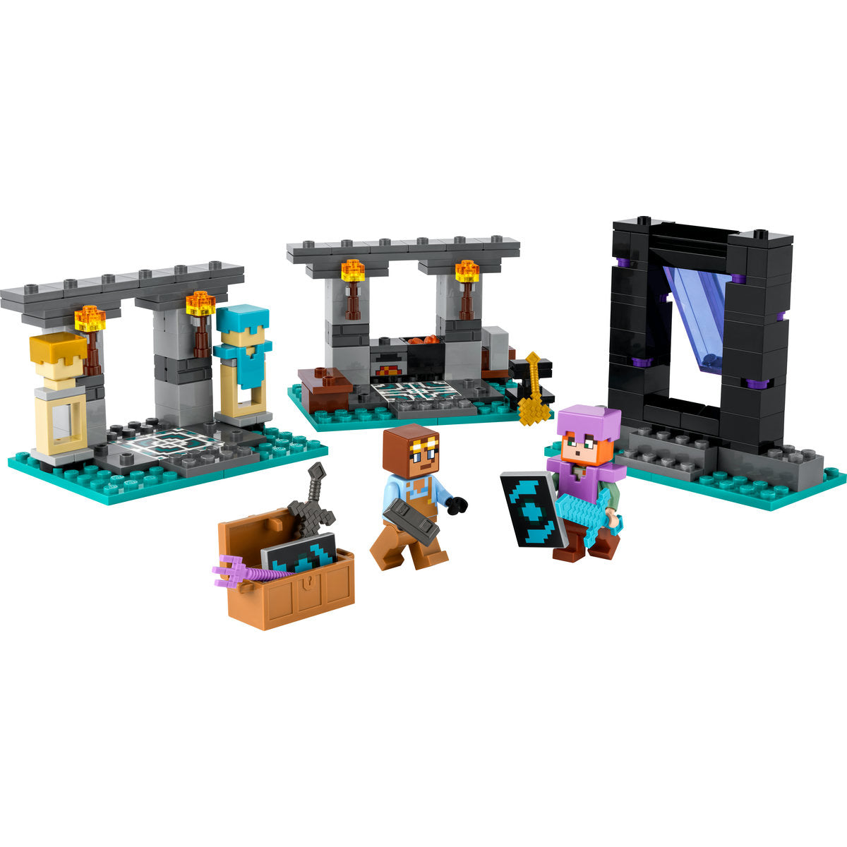 LEGO® Minecraft® - Armuraria 21252, 203 piese