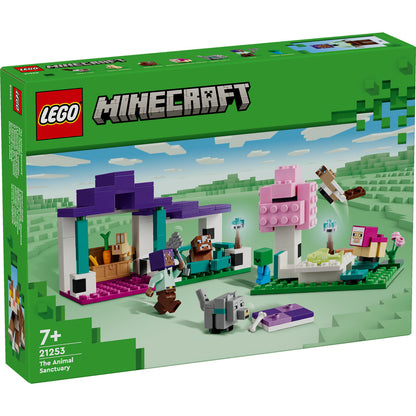 LEGO® Minecraft® - Refugiul de animale 21253, 206 piese