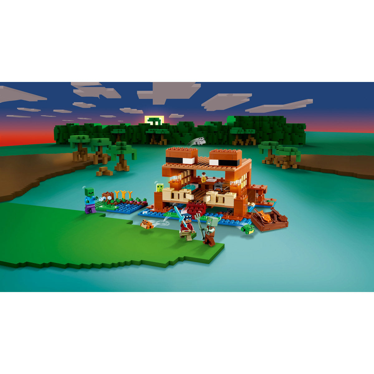 LEGO® Minecraft® - Casa-broasca 21256, 400 piese