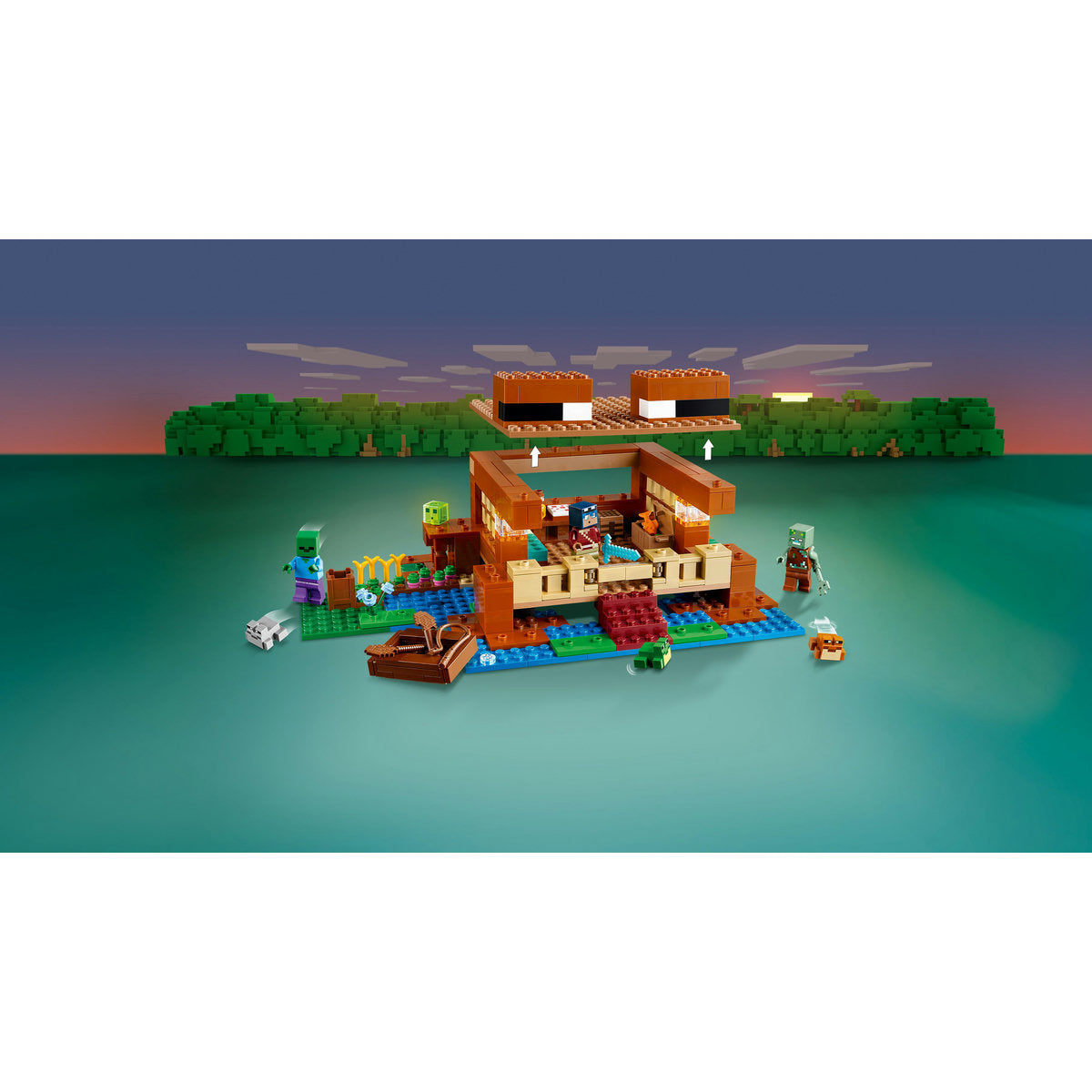 LEGO® Minecraft® - Casa-broasca 21256, 400 piese