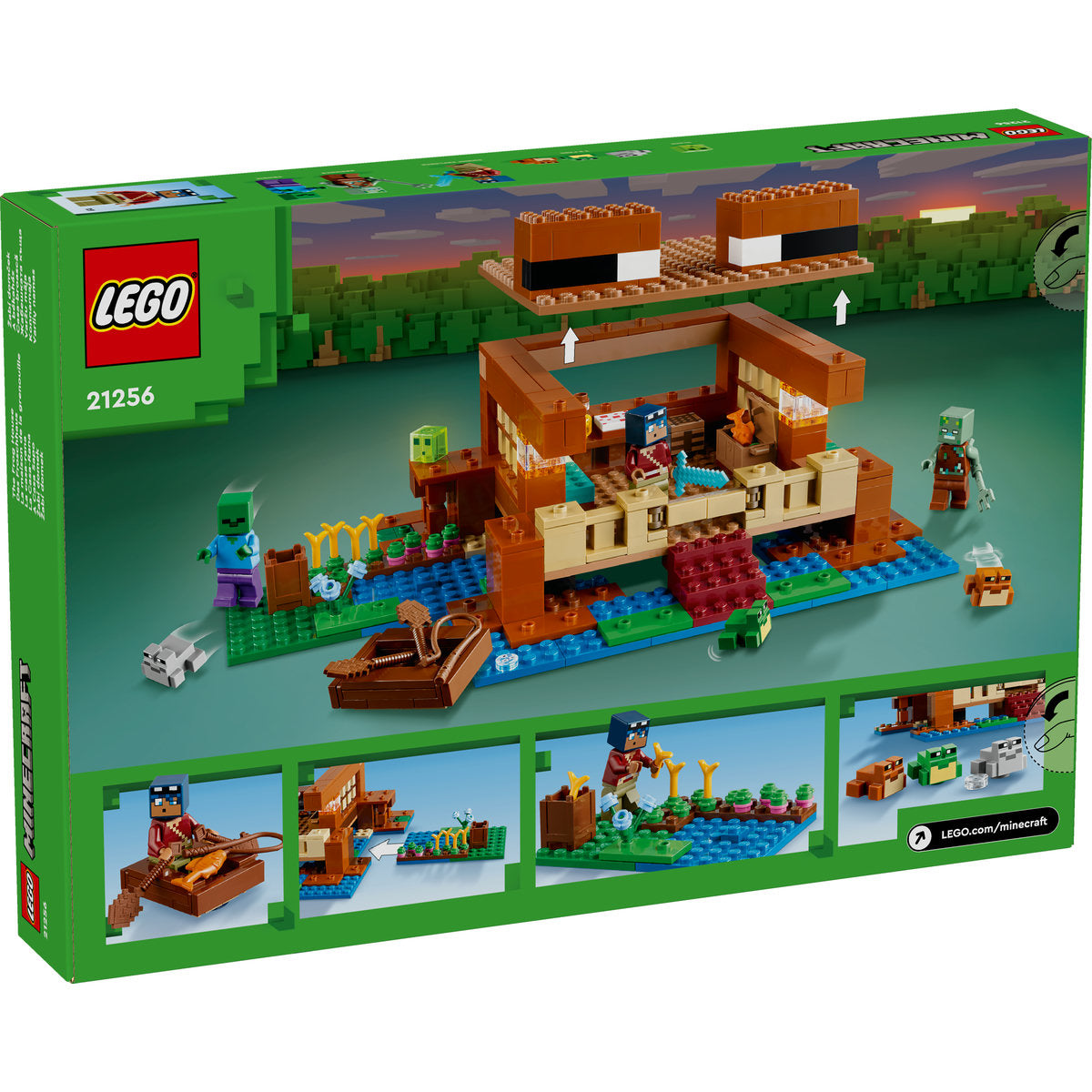 LEGO® Minecraft® - Casa-broasca 21256, 400 piese